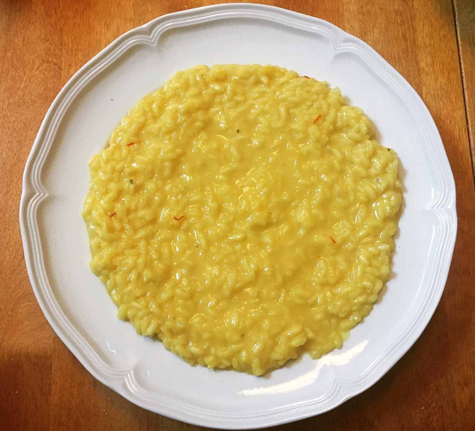 Sahramirisotto eli riisin alkemiaa Italiasta.