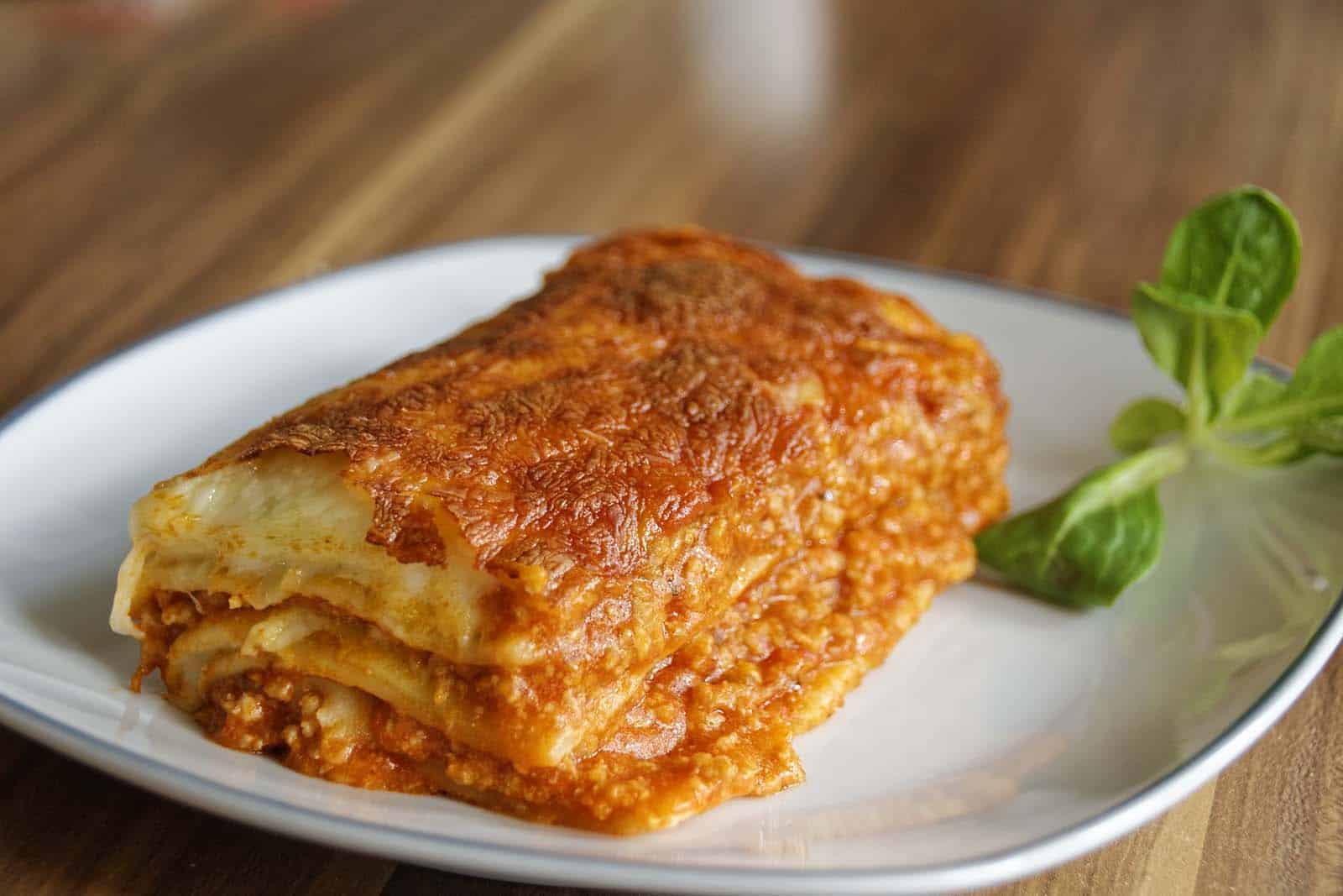 Lähes hyvin täydellinen Lasagne