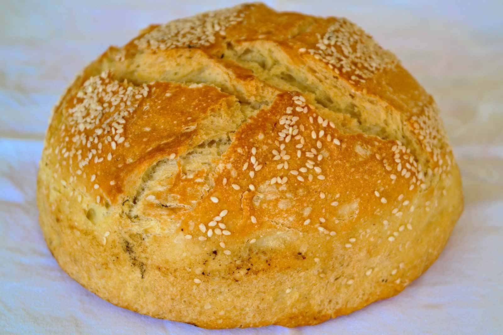 Muffuletta-seesamileipä