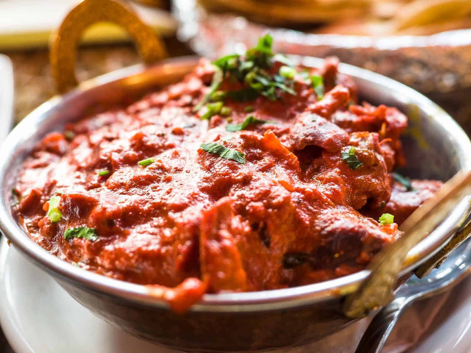 Phall curry. Oivallinen vappucurry.