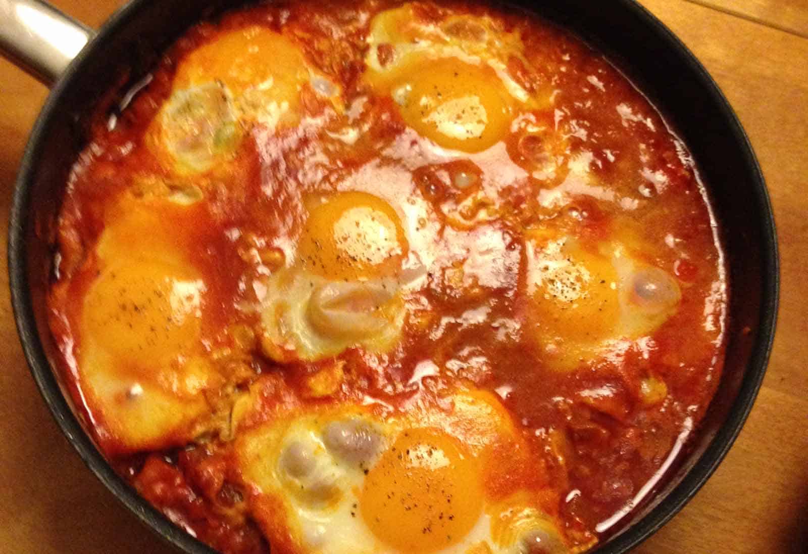 Shakshouka – berberien kalabaliikki