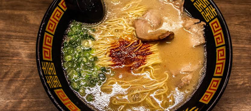 Hakata-ramenin kulho Fukuokassa